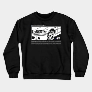 M3 e46 CSL Crewneck Sweatshirt